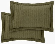 Párnahuzat szett 2 db-os 50x75 cm Tamba Stripe – Pineapple Elephant