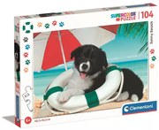 Kutyás Sunny Beach 104 db-os puzzle Clementoni