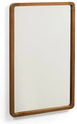 Fali tükör tömörfa kerettel 45x70 cm Shamel – Kave Home