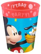 Disney Mickey Rock the House micro prémium műanyag pohár 250 ml