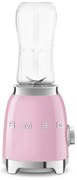 SMEG 50's Retro Style turmix turmixgép PBF01, 0,6l, pasztell rózsaszín - Smeg