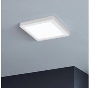 Eglo 33316 - LED RGBW fényerőszabályozható mennyezeti lámpa FUEVA-C LED/15,6W/230V 22,5x22,5cm fehér
