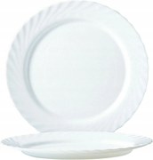 Tányér Strapabíró Üveg Vendéglátóipari Fehér Nagy Szett