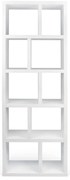 Fehér könyvespolc 70x198 cm Berlin – TemaHome