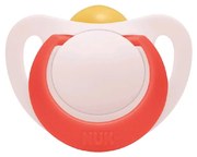 NUK Star baba cumi latex 18-36 h, piros, vel. 18-36 h