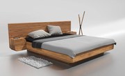 Mutombo kétszemélyes ágy tölgy 200x200 cm Desiq