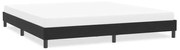 vidaXL ágykeret matrac nélkül Fekete 200x210 cm Bársony