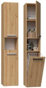 Nel III fürdőszoba szekrény, tölgy