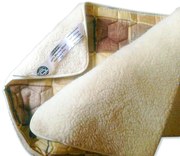 Ortho-Sleepy gyapjú/vászon takaró barna színben 480 g/m²