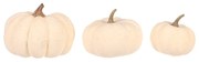 Tök krémszínű műanyag, 3 db