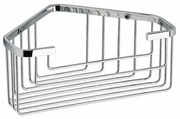 GEDY 2483 Smart sarokpolc zuhanyzóhoz, 20 x 8 x15,1 cm, ezüst színű