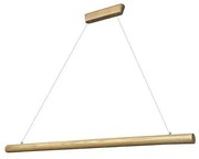 LED Csillár zsinóron LED/26W/230V 4000K 150 cm kőris/tömör fa