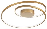 Ideal Lux - LED Mennyezeti lámpa OZ LED/47W/230V átm. 60 cm CRI 90 arany