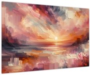 Kép - Festett alkonyat (90x60 cm)