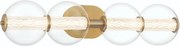 Quintiesse Atomo QN-ATOMO-4W-BG Fali lámpa 1x18,5W/LED 3000K 1782lm IP44