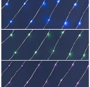 LED RGB Karácsonyi dimmelhető lánc 200xLED/29 funkció 20,4m