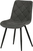 Étkezőszék, szürke, szövet, CT-382 GREY2
