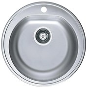 ALVEUS 1116756 - FORM konyhai mosogató 51 cm matt acél, 18,5 cm mély