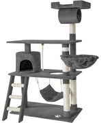 TecTake GmbH 401853 marcel macskakaparó 141 cm - szürke