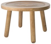 Dendron mangófa tárolóasztal, ⌀ 60 cm - Zuiver