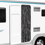 antracitszürke zsenília rovarfüggöny 56 x 185 cm