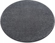 Puha Szőnyeg 133 cm Egyszínű szürke @93863