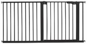 Baby Dan Baba biztonsági rács Extra széles 151 cm fekete