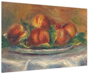 Kép - Auguste Renoir, Peaches on a  Plate, reprodukciók (90x60 cm)