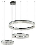 LED dimmelhető kábeles kristálycsillár THALIA LED/120W/230V 3000-6000K + távirányító