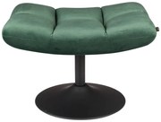 Bar zöld bársony lábtartó - Dutchbone