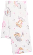 Flanel pelenka nyomtatott mintával New Baby koala rózsaszín