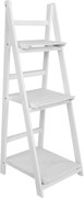 Fehér létrapolc 3 polccal 42 x 39 x 109 cm