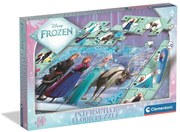 Disney Jégvarázs Ice Kingdom interaktív 24 db-os puzzle Clementoni