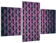 Lila textúrás kép (90x60 cm)