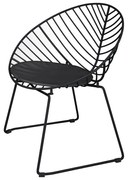 Coco 2 db fekete kerti szék - Bonami Selection