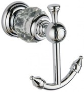 Mexen Estela dupla törölközőakasztó, króm - 7011535-00