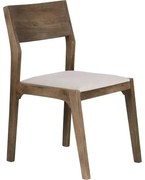 Eglo 424959 - Étkezőszék CALAMBA 84x55 cm barna/krémes