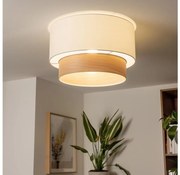 Brilagi - LED felületre szerelt csillár CERIA 1xE27/40W/230V Ø 50 cm fehér/bézs