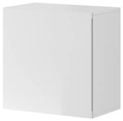 Faliszekrény Fehér/Mattfehér Színben. VIVIEN 05
