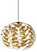 Vintage lógólámpa antik arany 50 cm - Linden