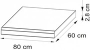 Munkalap (80 cm) Estell BLAT 80. 762618