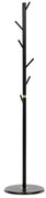 Autronic Ruhaakasztó 175 cm tömör fa fekete DR-N1006 BK