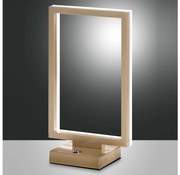 Fabas Luce 3394-30-225 - LED Dimmelhető asztali lámpa BARD LED/15W/230V arany
