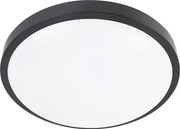 Fürdőszobai Lámpa Led Fürdőszobai Plafon 2 x E27 IP44 Kerek Lámpa Fekete