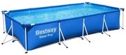 Bestway föld feletti medence Steel Pro, 401 x 211x 81 cm