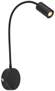 Globo MILLY 57311B falilámpa flexibilis szárral, kapcsolóval, 1x3W LED, 3000K, 107 lm