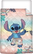 Disney Lilo és Stitch, A csillagkutya Hawaiian Dream steppelt ágytakaró, paplan 140x200cm