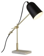 Searchlight EU60880BK - Asztali lámpa ODYSSEY 1xE14/7W/230V fekete