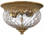 Hinkley HK-PLANTATION-FS-BB - Mennyezeti lámpa PLANTATION 2xE27/60W/230V réz