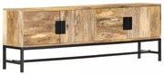 tömör mangófa TV-szekrény 140 x 30 x 50 cm